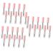 SOESFOUFU 30 Pcs Mascara Empty Tube Eye Gloss Liquid Tube Refillable Clear Bottles Mini Lipsticks Plastic