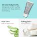 BodiPure Miracle Body Polish - Exfoliating Body Scrub & Body Wash for All Skin Types - Natural Smooth Skin pH Balance & Clear Pores - 6.5oz - Buy Online on GoSupps.com