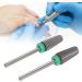 Nail Drill Bits Tungsten Steel Cuticle Removal Nail Grinding Bits Electric Nail Polishing Accessory Manicure Grinding Head for Salon - Buy Online on GoSupps.com