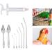 Cocoarm Parrot Feeding Syringe - 20ml Plastic & Stainless Steel - Handheld Bird Feeding Tool - Precise Control & Heat-Resistant Injection Tube - Buy Online on GoSupps.com