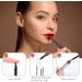 Retractable Lipstick Brush 2 Pack Professional Lip Brush for Lipstick Portable Lip Liner Brush Lip Mask Applicator Lip Balm Applicator Flat Lipstick Gloss Makeup Brush with Cap Makeup Tools for Women - Buy Online on GoSupps.com
