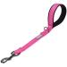 Vivaglory dog leash short short traffic leash for dogs short training lines for medium -sized and large dogs 46cm length 2.5cm wide pink 46 cm pink pink