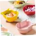 Zerodeko 12 Pcs Ceramic Saucer Sashimi Plate Condiment Server Dish Salt Saucer Tasting Dishes Sushi Dipping Bowl Sauce Dishes Jumbo Easter Eggs Wasabi Dish Small Dish Seasoning Ceramics 8.5X3X3CMx2pcs Assorted Colorx2pcs - Buy Online on GoSupps.com