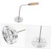 Zerodeko Fried Cone Mold Garland Swedish Fritters Gadget Cake Making Cutters for Timbale Dessert Momo 27x13.5cm Silver - Buy Online on GoSupps.com