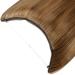 Silk-Co Hair Extensions with Rubber Band - 50cm Smooth Invisible Cord Synthetic Hair Chocolate Brown & Brown Mix for Women - Buy Online on GoSupps.com