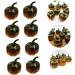 DECHOUS 12pcs Halloween Pumpkin Home Stuff Halloween Supplies Artificial Pumpkins Black Pumpkins Simulation Pumpkin Halloween Decorations Miniatures Photography Prop Household Reward Foam - Buy Online on GoSupps.com