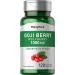 Piping Rock Goji Berry Capsules 1000mg | 120 Count | Wolfberry Extract Supplement | Gluten Free, Non-GMO
