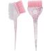 3-Piece Hair Dye Brush and Bowl Set | Pink Hairdressing Tinting Comb Tool for Home Salon - International Shipping - Buy Online on GoSupps.com