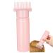HEKARBAMILL Hair Oil Applicator Bottle 180ml Root Comb Applicator Bottle with Clear Scale and 13 Oil Outlets Portable Hair Dye Bottle for Hair Care and Styling Type1 Applicator Bottles