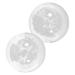 Minkissy 2 piece of healthy massage ball smooth rolling balls palm massage ball massage balls practical balls massage balls small balls hand glass boccia