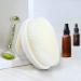 Body Exfoliating Brush for Shower | Anti-Slip Scrubber | Deep Cleansing & Softens Skin | Improves Circulation | Reduces Ingrown Hairs - 1 Pack Cream White - Buy Online on GoSupps.com