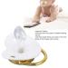 Stylish Silicone Baby Pacifier & Bling Clip Set - Perfect for Newborn DIY Photo Decor - White M | International Shipping Available - Buy Online on GoSupps.com