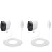 25ft/7.6m Weatherproof Outdoor Charging Cable with Quick Charge Adapter Compatible with Arlo Ultra/Ultra 2/Pro 3/Pro 4 (2 Pack White) (NOT Compatible with Arlo Essential Spotlight)