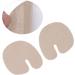 Leather Flip Flops with Forefoot Pad - Self-Adhesive Metatarsal Comfort Sandals in Apricot | Prevent Skin Abrasion - Buy Online on GoSupps.com