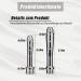 2x Enema Shower Angle Bar Attachment - Metal Intimate Anal & Vaginal Shower Set for Men & Women - Optimal Bathroom Enema Solution - Buy Online on GoSupps.com