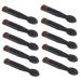 NOLITOY 10pcs Double Ended Eye Shadow Stick Makeup Brush Eyeshadow Brush Sponge Eye Makeup Accessory Miss