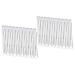 POPETPOP 20 Pcs Lash Tools Lash Shield for Applying Lashes Mascara Tubes Empty Stick Tube Extend Tubular Girl 11x1.3cmx2pcs Whitex2pcs