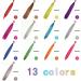 Feather Hair Extension Feather Hair Extension 20 Pieces Fake Hair I Tip Rainbow Synthetic Hair 16inch Hairpiece Feather for Hair Extension crochet hair extension set (Color : 10 Size : 16inches) 16inches 10 - Buy Online on GoSupps.com
