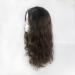 18x18cm Side Part Hair Topper Clip in 150% Density Cloud Wavy Wig 55cm Large Full Head Wear Toupee Silk Clouth Base (Left Part Off Black) - Buy Online on GoSupps.com