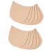 FOMIYES 6 Pairs Anti-Slip Stickers on Back Palm Shoes Bottom Sticker Clear Women Sole Pads for Shoes Non Slip Shoe Clear Pumps Shoe Inserts for Women Heels Grip Pad Shoe Repair Rubber
