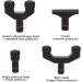 10-Speed Manual Massage Spine Tool with 4 Heads - Chiropractic Adjuster for Joint Relief - Black Fabric Bag Included - International Shipping Available - Buy Online on GoSupps.com