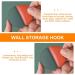 STOBAZA 12 Pcs No Punching Sticky Hook Wall-Mounted Towel Rack 5.3X5.3X2CMx3pcs As Shownx3pcs - Buy Online on GoSupps.com