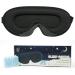 LYSIAN Cooling Sleep Eye Mask for Men and Women - 3D Concave Blackout Night Cover for Sleeping, Yoga, Nap, and Travel - Includes Foam Ear Plugs - Soft and Comfortable - Black - Buy Online on GoSupps.com