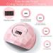 Janolia 86W UV LED Nail Dryer Lamp - Professional Gel Nail Lamp with Sensor & LCD Display 4 Timers for Perfect Gel Nails - Buy Online on GoSupps.com