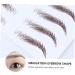 Balacoo 5pcs Eyebrow Stickers Black Stickers Authentic Eyebrows Makeup Brow Sticker Miss Natural Blush - Buy Online on GoSupps.com