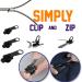 6/12 Piece Zip Puller & Slider Repair Kit | Instant Zipper Replacement for Coats Jackets Luggage & Backpacks - Buy Online on GoSupps.com