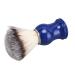 Shaving with a blue handle handmade shaving brush men's hairdressing brush with a blue handle professional care brush for the beauty salon