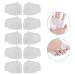 Buy 5 Pairs of Elastic Toe Spacers & Foot Separators - Shock Absorbers for Joint Alignment (White) - International Shipping Available - Buy Online on GoSupps.com