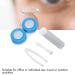 Portable Contact Lens Box Kit - Cute Duck Design Travel-Friendly Container for Outdoor Use - Blue - Buy Online on GoSupps.com