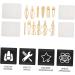 NUOBESTY 3 sets of Art Headdress Hair and Molds Accessory Alloy Making Silicone Non-stick Manual with As Shownx3pcs 0.8X7.5X9.5CMx3pcs - Buy Online on GoSupps.com
