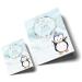 Buy OLGS U-Magazine & Vaccination Passport Set | Personalized Baby Gifts | North Pole Penguin Design | Unique Birth Gifts | 2-Part Booklet Case - Buy Online on GoSupps.com