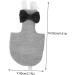 OATIPHO Bird Harness Flying Bird Diapers Decorations Fashionable Cotton Stylish Parrot Clothes 14x7cm Grey - Buy Online on GoSupps.com