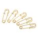 MECCANIXITY Safety Pins 1.06 Inch Large Metal Sewing Pins for Blankets Skirts Crafts Brooch Making Gold Tone 20Pcs Gold Tone 1.06 Inch