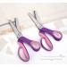 Pinking Shears Set (Pack of 2) by Potamish - Zig-zag Scissors for Fabric, Leather & Paper - Serrated & Scalloped Edges - Sewing Scissors PM-002-C Purple - Buy Online on GoSupps.com