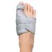 Hallux Valgus correction rail for relief from large toe pain and to align the toes hallux valgus bandage for men and women protection of the large toe (gray right) right gray