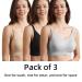 iLoveSIA 3PACK Hands-Free Nursing & Pumping Bra Set, Size 2XL, Black/Beige/Grey - Buy Online on GoSupps.com