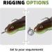 Pelican Mate Topwater Frog Lures - Double Propellers, Soft Silicone Bass Bait - Realistic Kit Set for Trout, Pike - Freshwater & Saltwater - 2pcs/3.5/0.53oz - Buy Online on GoSupps.com