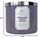 Shop Bath & Body Works Cinnamon Spiced Vanilla 3-Wick Candle - 14.5 oz | Premium Essential Oil Candle for a Cozy Aroma - International Shipping Available - Buy Online on GoSupps.com