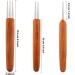 Sunshane Dreadlock Crochet Hook Set - 0.5mm, 0.75mm Needles for Braid Craft - 6 Pieces incl. 1, 2, 3 Hooks - Buy Online on GoSupps.com