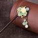 URFEDA Wooden Hair Sticks Chinese Hair Stick Vintage Flowers Hair Clips Elegant Hair Sticks Fashion Hair Stick Hair Accessories Chinese Style Wooden Hair Clips for Women Girls 2 Pieces - Buy Online on GoSupps.com