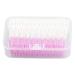 TeamSky 200pcs Interdental Brush Toothpick Cleaner Soft Silicone Toothbrush Dental Floss Toothpicks For Oral Care (Purple)