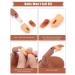 3 Brown Nail Practice Fingers for Acrylic Nails Training | Fake Plastic Hand for Nail Art Beginners - Buy Online on GoSupps.com