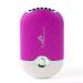 AFOUNDA USB & Mini Portable Fan + Lash Shampoo Brushes + Economy Plastic Squeeze Bottle, Rechargeable Electric Handheld Air Conditioning Cooling Refrigeration Fan For Eyelash(Pink) Purple