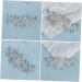 Didiseaon Bridal Hair Comb Crystal Headpiece Floral Hair Fork Metal Hair Comb Rhinestone Headpiece for Women Rhinestone Clips for Hair Tiara Bride Accessories Vintage Rhinestones - Buy Online on GoSupps.com