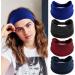 Limtula Practical Headbands Woman Makeup and Washing Face Wide Headband Elastic Hairband for Woman Girls Skincare Headband Light Blue - Buy Online on GoSupps.com