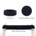 20 Pack Black Terry Cloth Stretchy Soft Hair Ties - Fluffy Scrunchies Towel Hairbands for Women and Girls - Buy Online on GoSupps.com
